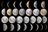 Moon phases calendar